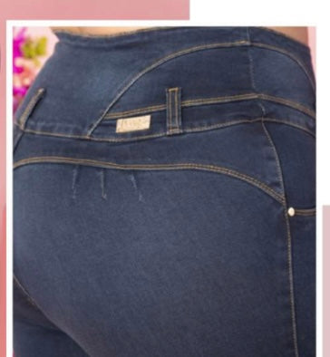 Jeans push up- control abdomen