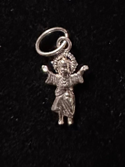 Mini dije de santo niño de atoche-plata 925